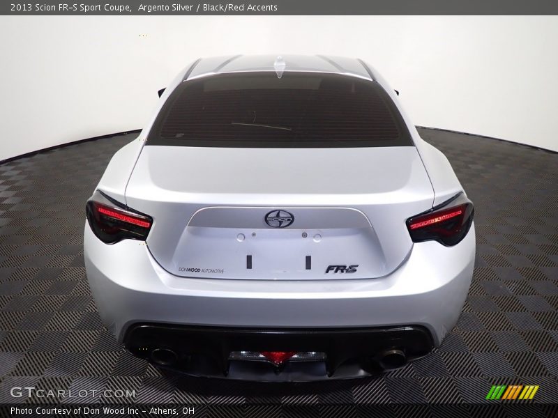 Argento Silver / Black/Red Accents 2013 Scion FR-S Sport Coupe