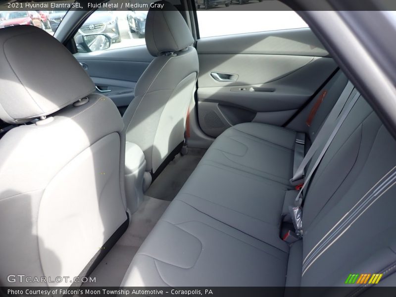 Fluid Metal / Medium Gray 2021 Hyundai Elantra SEL