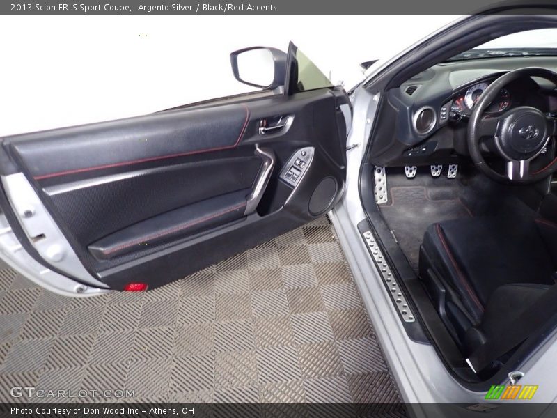 Argento Silver / Black/Red Accents 2013 Scion FR-S Sport Coupe