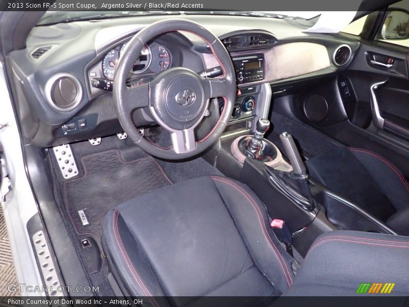 Argento Silver / Black/Red Accents 2013 Scion FR-S Sport Coupe