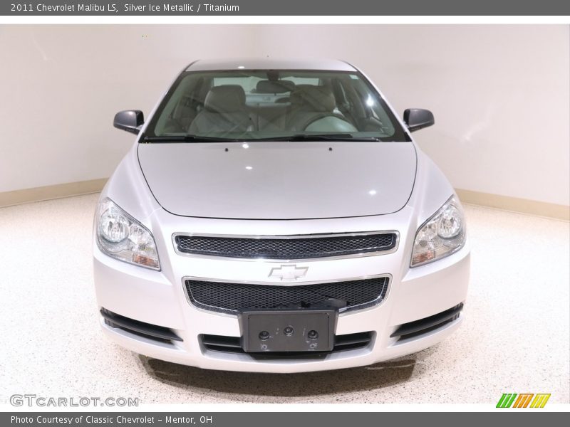 Silver Ice Metallic / Titanium 2011 Chevrolet Malibu LS