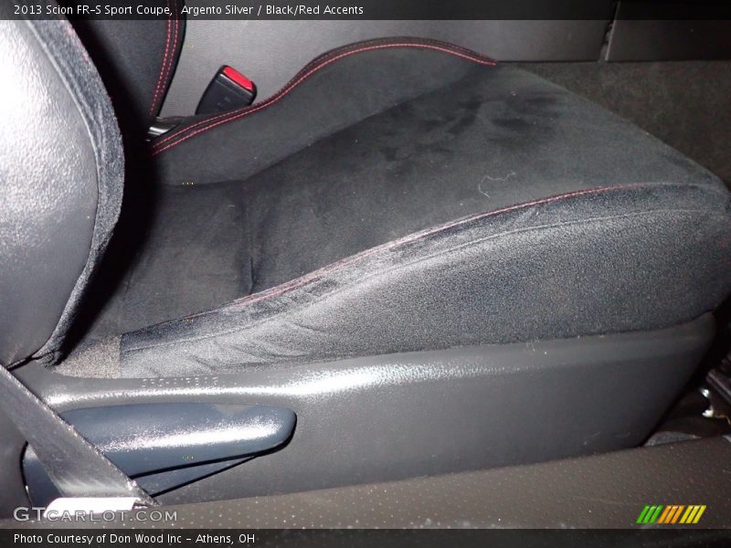 Argento Silver / Black/Red Accents 2013 Scion FR-S Sport Coupe