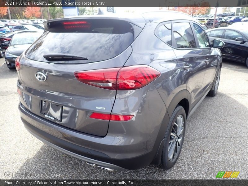 Magnetic Force / Gray 2021 Hyundai Tucson SEL AWD
