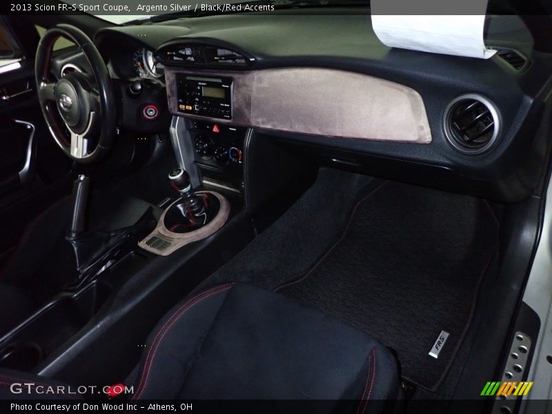 Argento Silver / Black/Red Accents 2013 Scion FR-S Sport Coupe