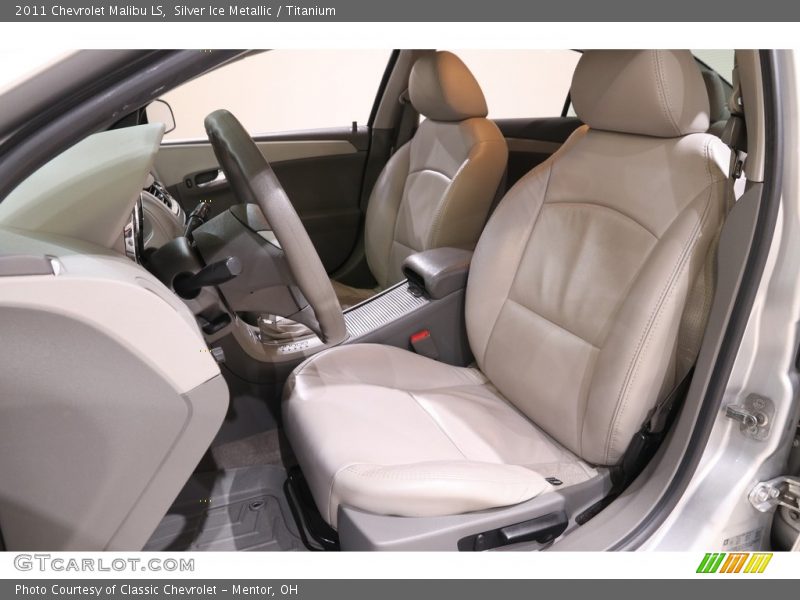 Silver Ice Metallic / Titanium 2011 Chevrolet Malibu LS