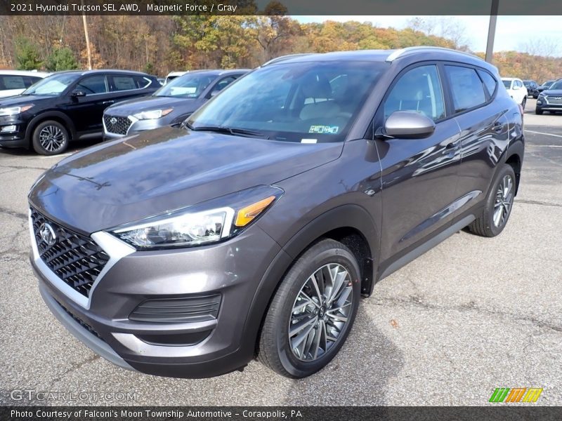 Magnetic Force / Gray 2021 Hyundai Tucson SEL AWD