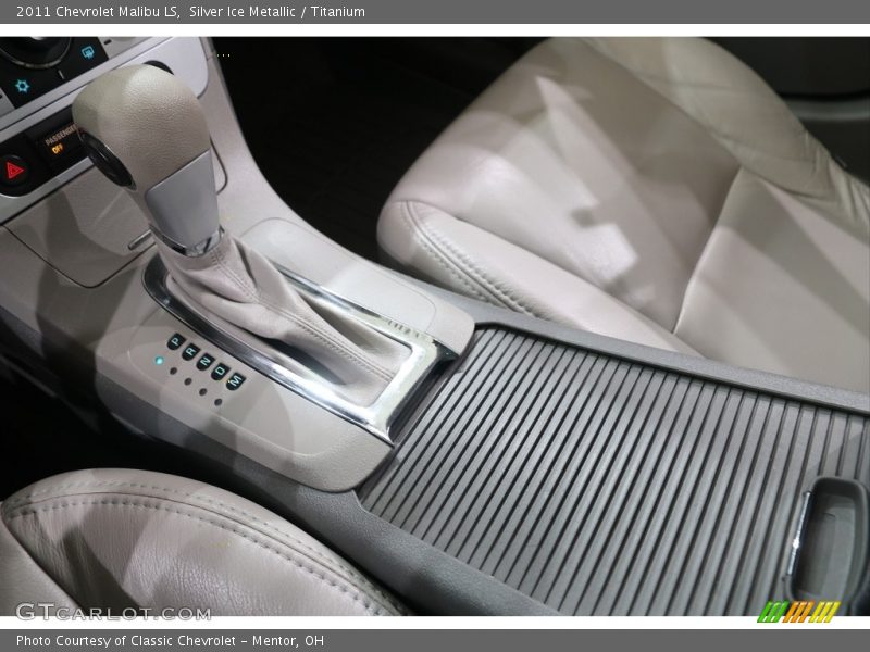 Silver Ice Metallic / Titanium 2011 Chevrolet Malibu LS
