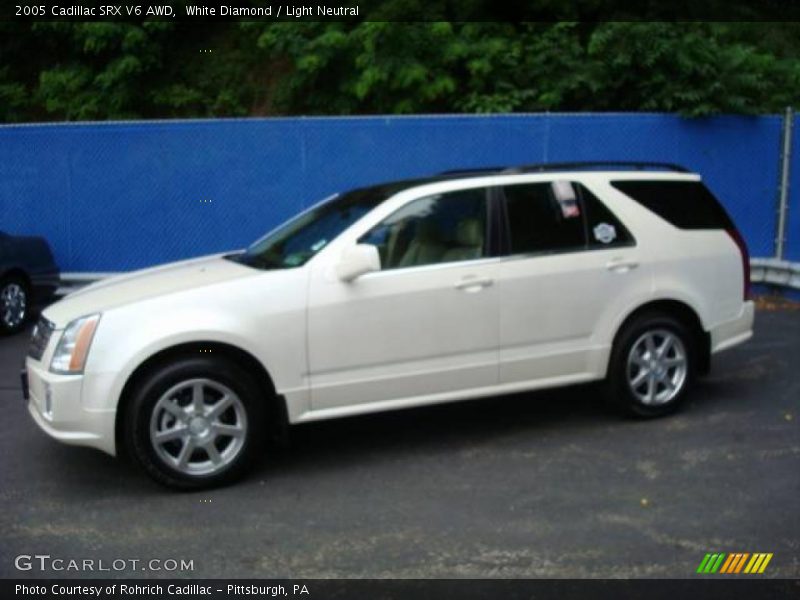 White Diamond / Light Neutral 2005 Cadillac SRX V6 AWD