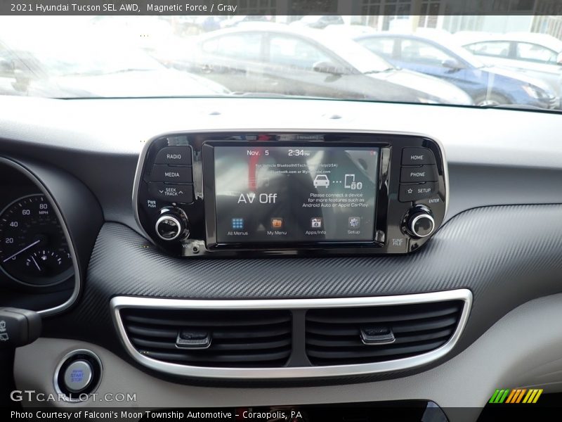 Magnetic Force / Gray 2021 Hyundai Tucson SEL AWD