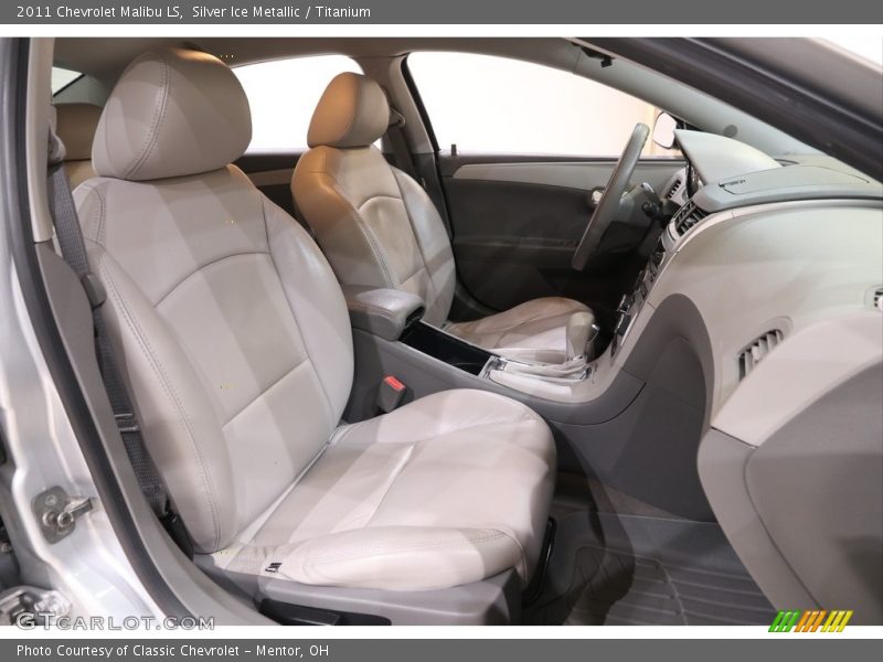 Silver Ice Metallic / Titanium 2011 Chevrolet Malibu LS
