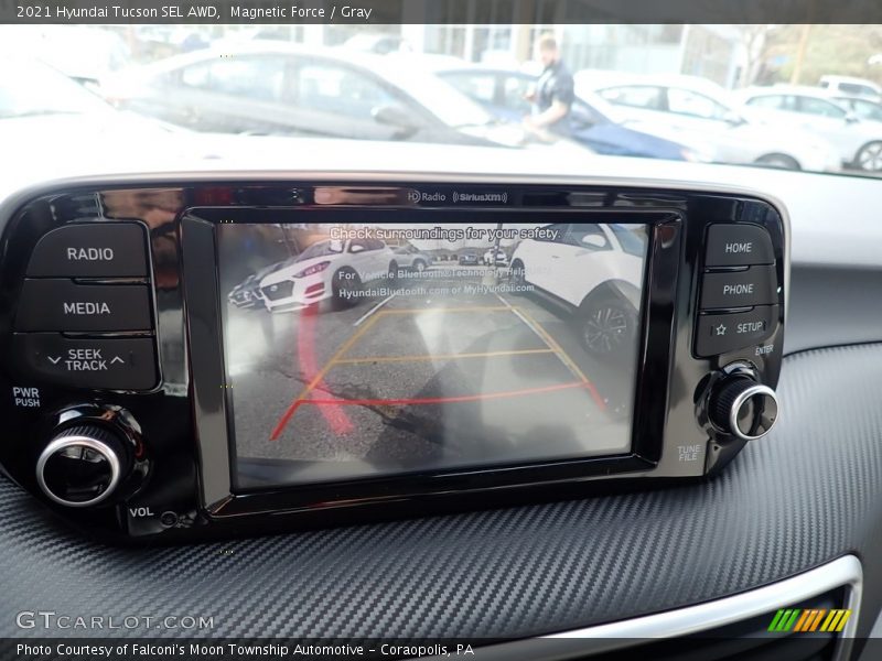 Magnetic Force / Gray 2021 Hyundai Tucson SEL AWD