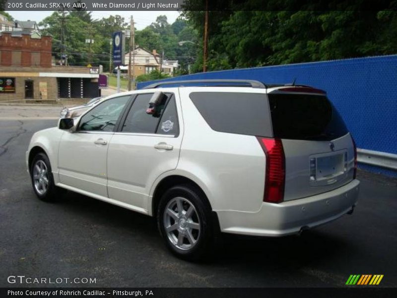 White Diamond / Light Neutral 2005 Cadillac SRX V6 AWD