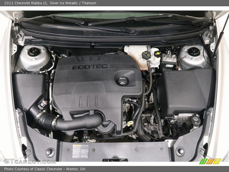Silver Ice Metallic / Titanium 2011 Chevrolet Malibu LS