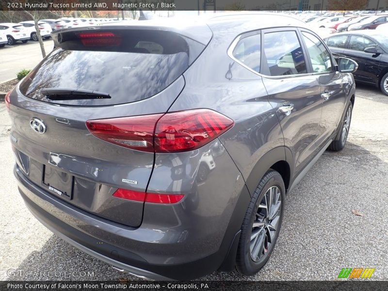 Magnetic Force / Black 2021 Hyundai Tucson Limited AWD