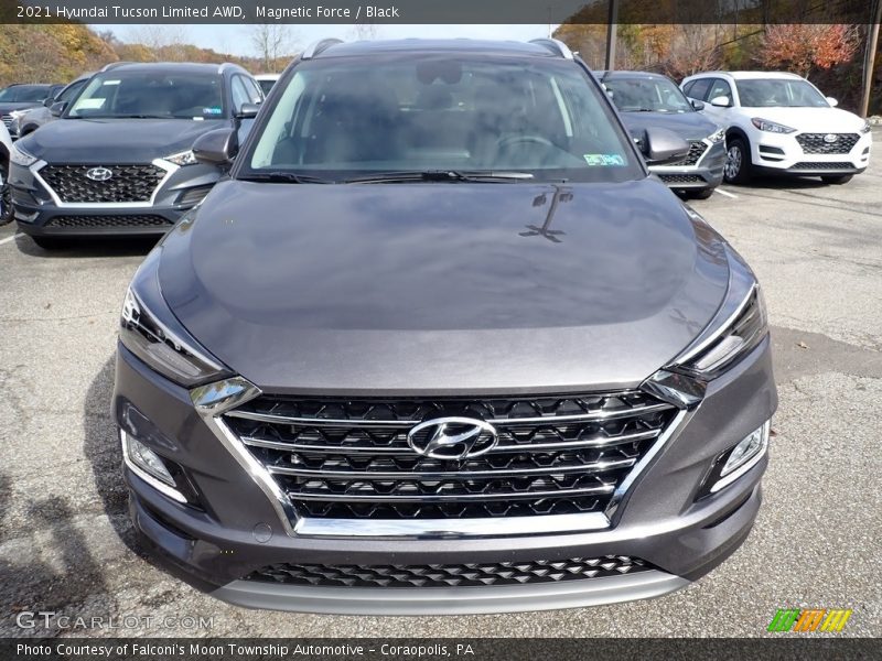 Magnetic Force / Black 2021 Hyundai Tucson Limited AWD