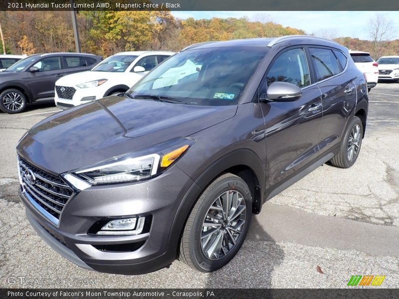Magnetic Force / Black 2021 Hyundai Tucson Limited AWD