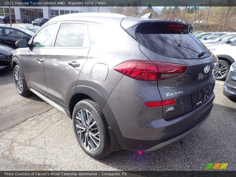 Magnetic Force / Black 2021 Hyundai Tucson Limited AWD