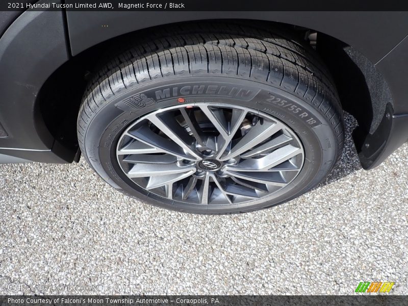 Magnetic Force / Black 2021 Hyundai Tucson Limited AWD