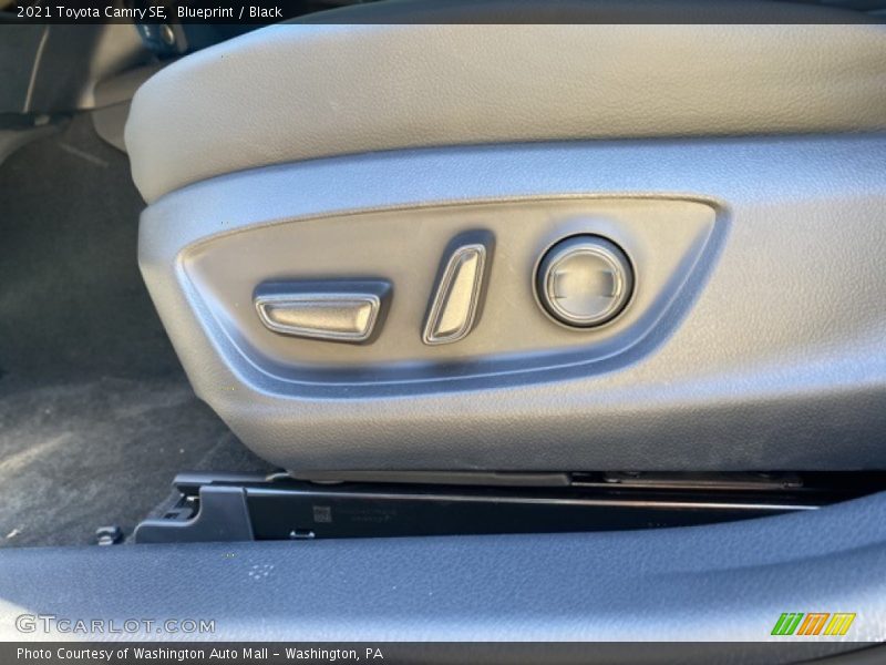 Front Seat of 2021 Camry SE