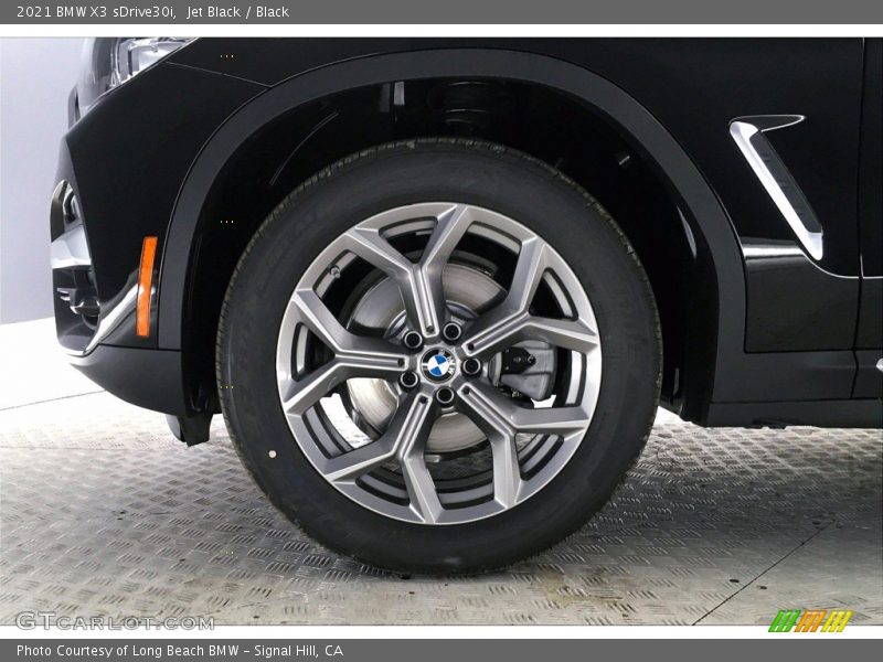 Jet Black / Black 2021 BMW X3 sDrive30i