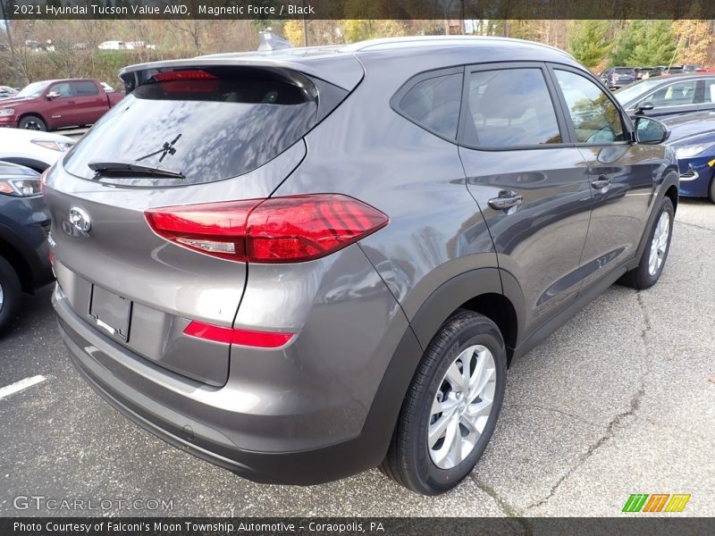 Magnetic Force / Black 2021 Hyundai Tucson Value AWD