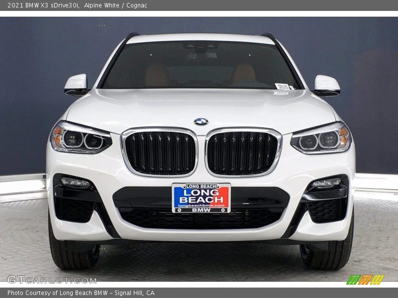 Alpine White / Cognac 2021 BMW X3 sDrive30i