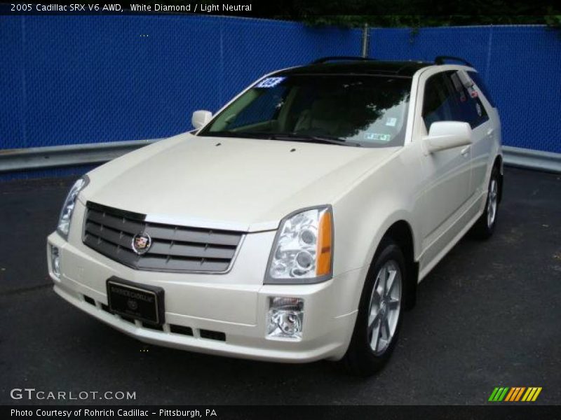 White Diamond / Light Neutral 2005 Cadillac SRX V6 AWD