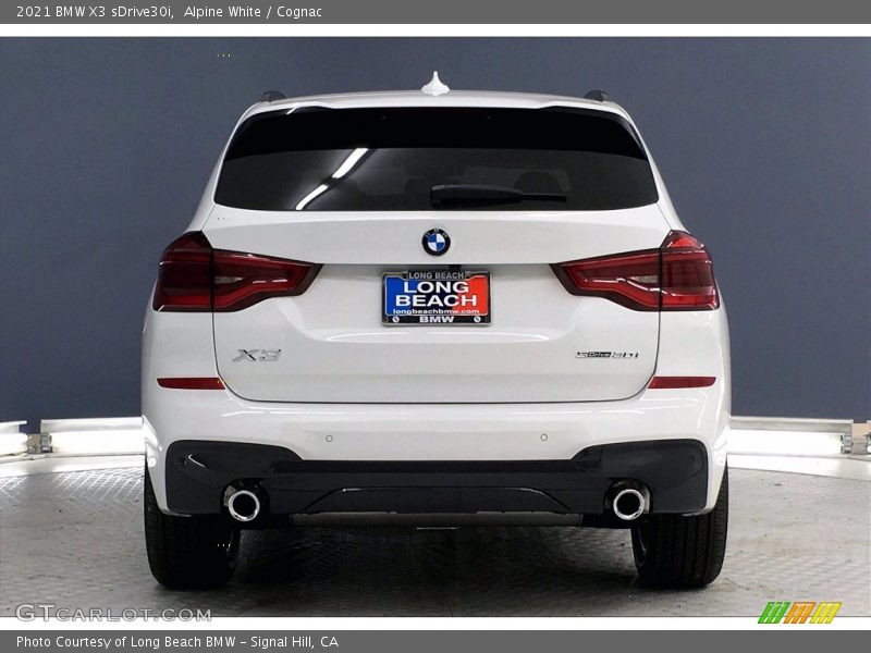 Alpine White / Cognac 2021 BMW X3 sDrive30i