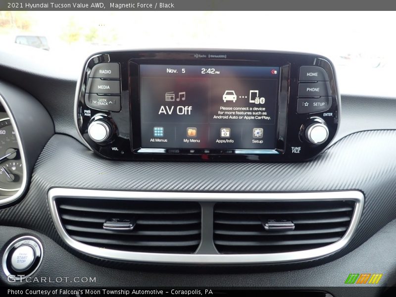 Magnetic Force / Black 2021 Hyundai Tucson Value AWD