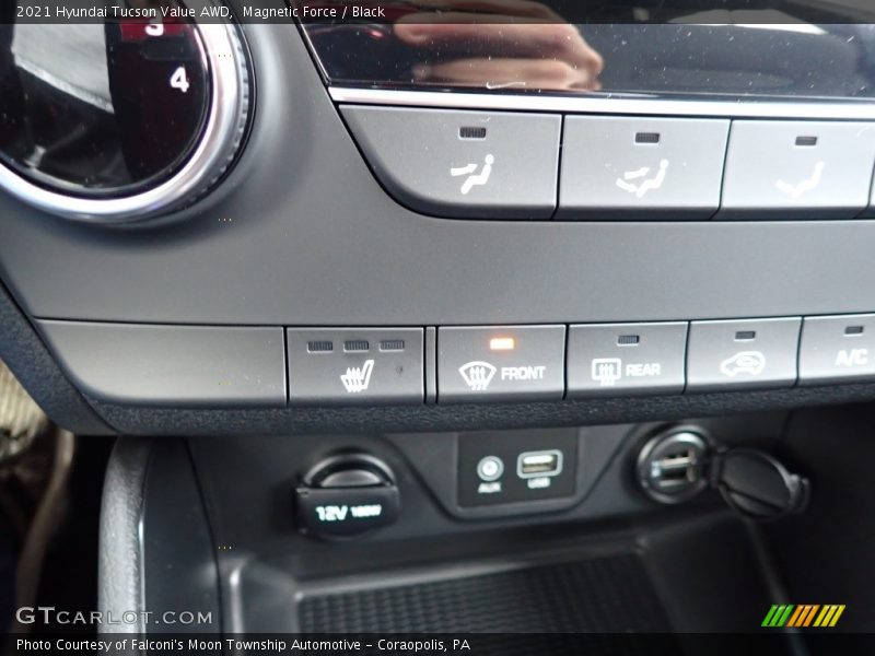 Magnetic Force / Black 2021 Hyundai Tucson Value AWD