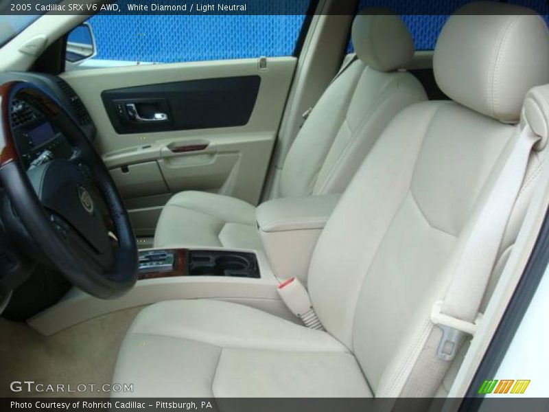 White Diamond / Light Neutral 2005 Cadillac SRX V6 AWD