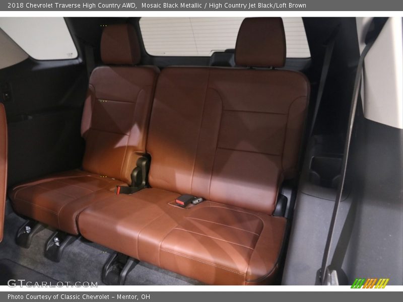 Mosaic Black Metallic / High Country Jet Black/Loft Brown 2018 Chevrolet Traverse High Country AWD