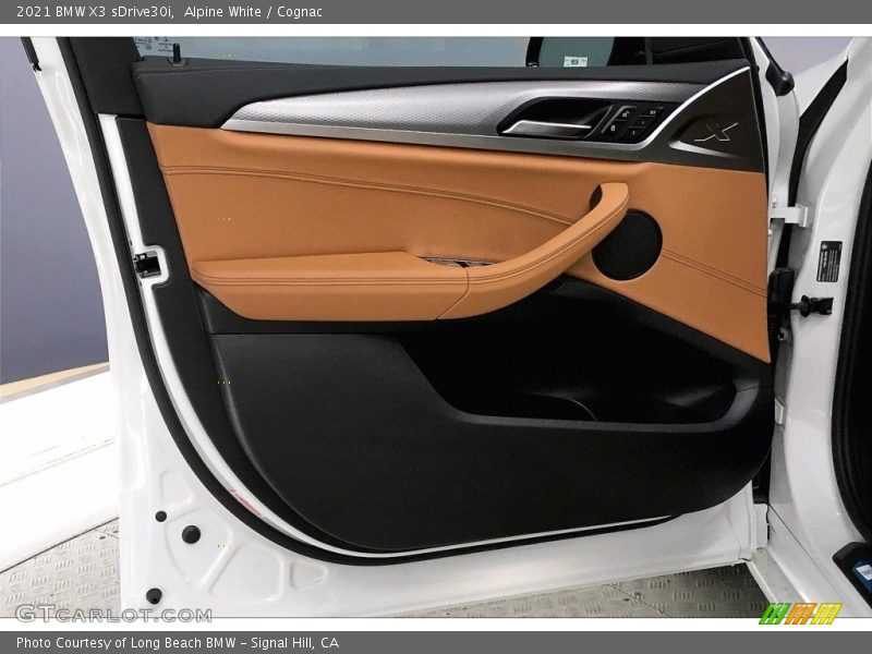 Alpine White / Cognac 2021 BMW X3 sDrive30i