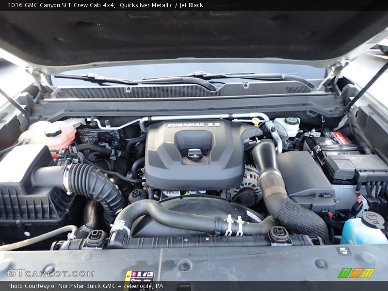  2016 Canyon SLT Crew Cab 4x4 Engine - 2.8 Liter DI DOHC 16-Valve Duramax Turbo-Diesel 4 Cylinder