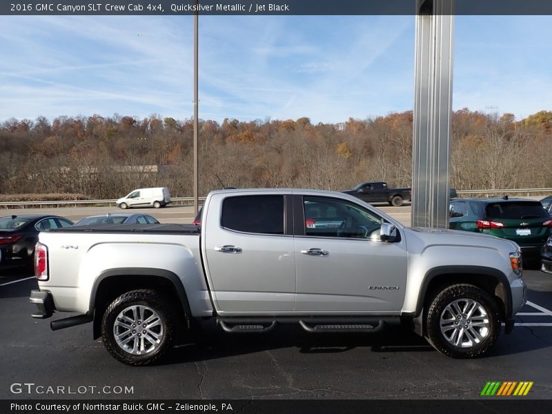  2016 Canyon SLT Crew Cab 4x4 Quicksilver Metallic