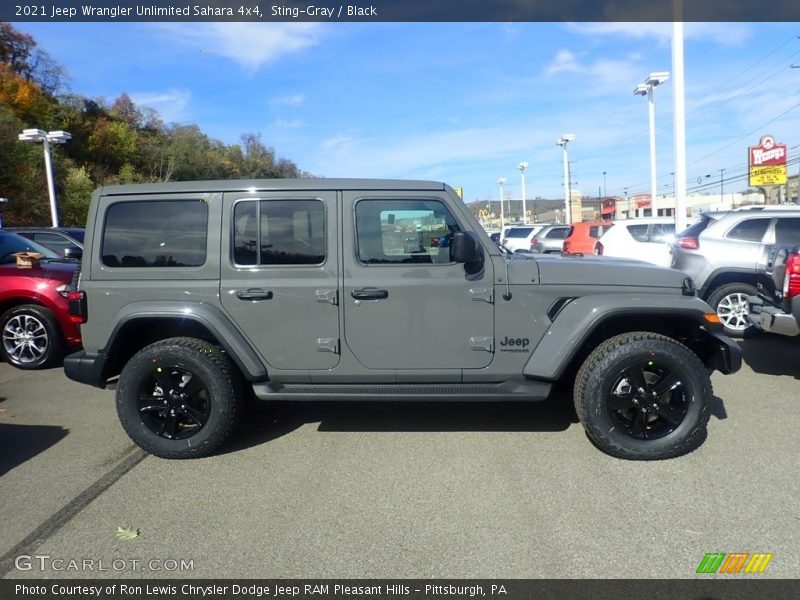 2021 Wrangler Unlimited Sahara 4x4 Sting-Gray