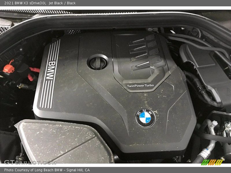 Jet Black / Black 2021 BMW X3 sDrive30i