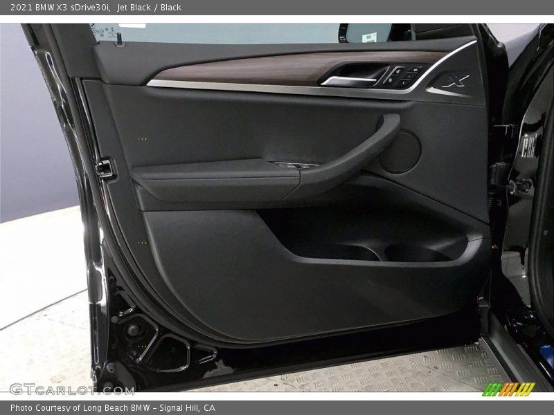 Jet Black / Black 2021 BMW X3 sDrive30i