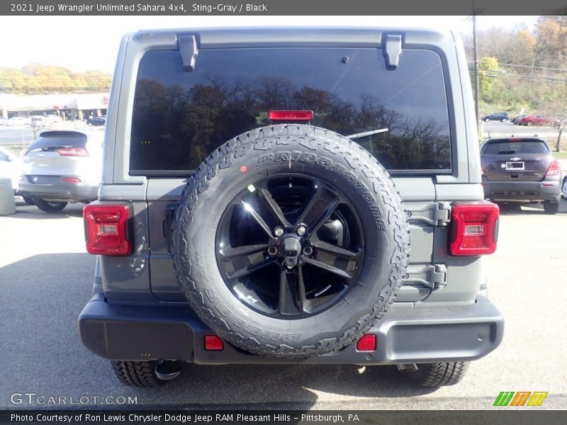 Sting-Gray / Black 2021 Jeep Wrangler Unlimited Sahara 4x4