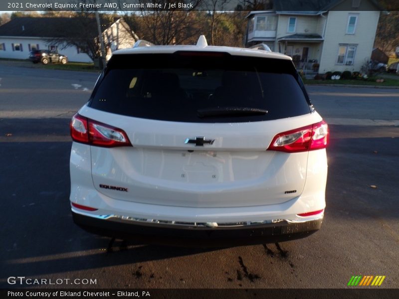 Summit White / Jet Black 2021 Chevrolet Equinox Premier AWD