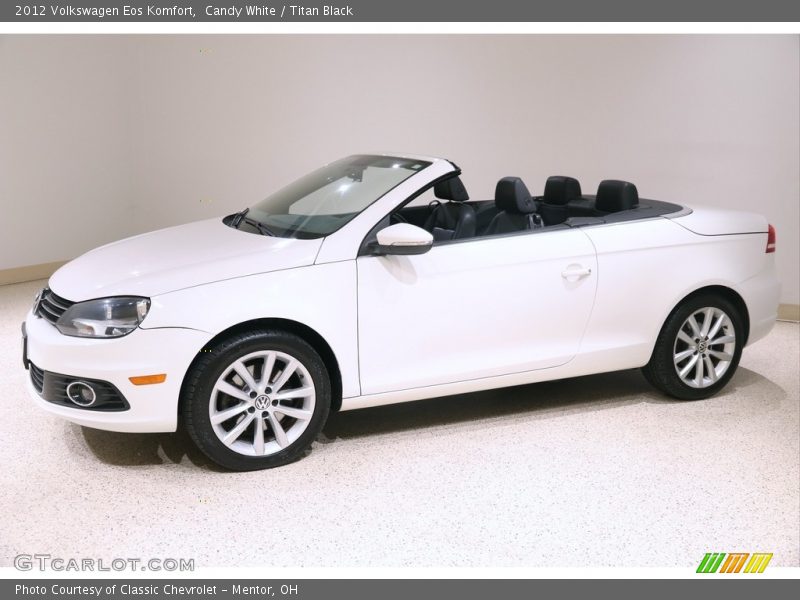 Candy White / Titan Black 2012 Volkswagen Eos Komfort