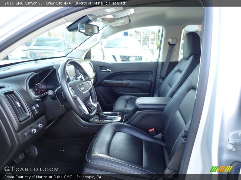Front Seat of 2016 Canyon SLT Crew Cab 4x4