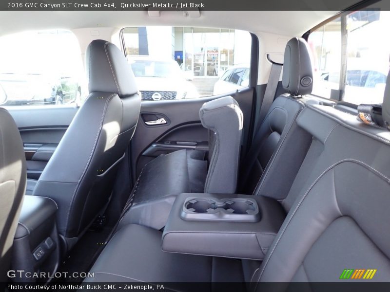 Rear Seat of 2016 Canyon SLT Crew Cab 4x4