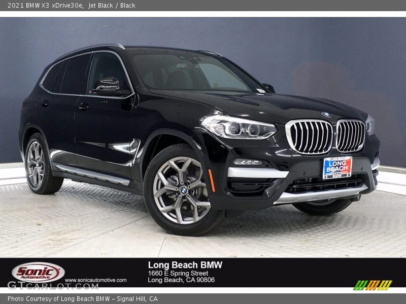 Jet Black / Black 2021 BMW X3 xDrive30e