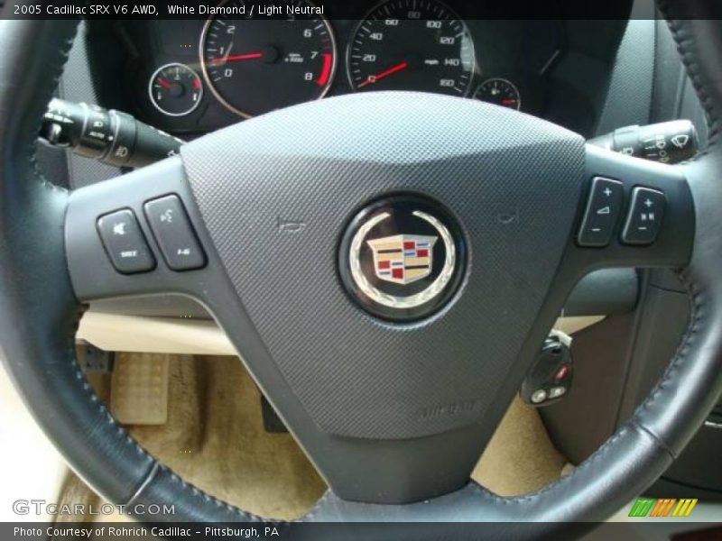 White Diamond / Light Neutral 2005 Cadillac SRX V6 AWD