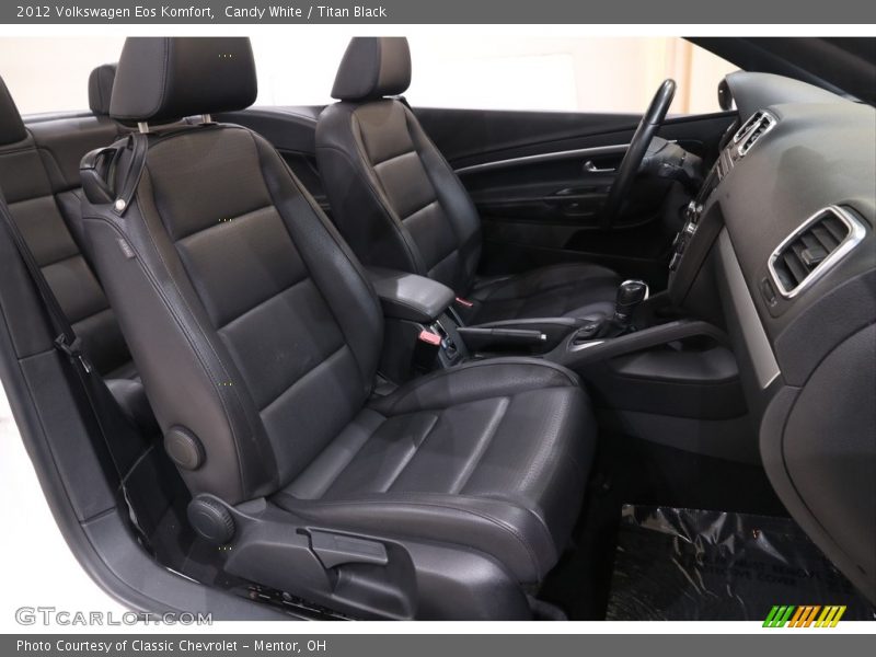Candy White / Titan Black 2012 Volkswagen Eos Komfort
