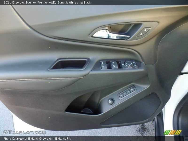 Summit White / Jet Black 2021 Chevrolet Equinox Premier AWD
