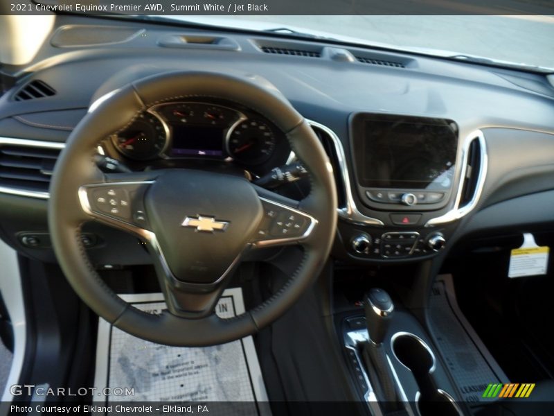 Summit White / Jet Black 2021 Chevrolet Equinox Premier AWD