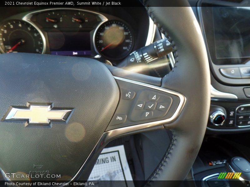 Summit White / Jet Black 2021 Chevrolet Equinox Premier AWD