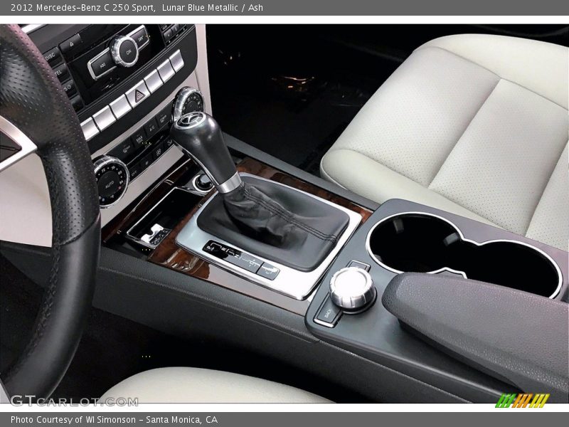Lunar Blue Metallic / Ash 2012 Mercedes-Benz C 250 Sport